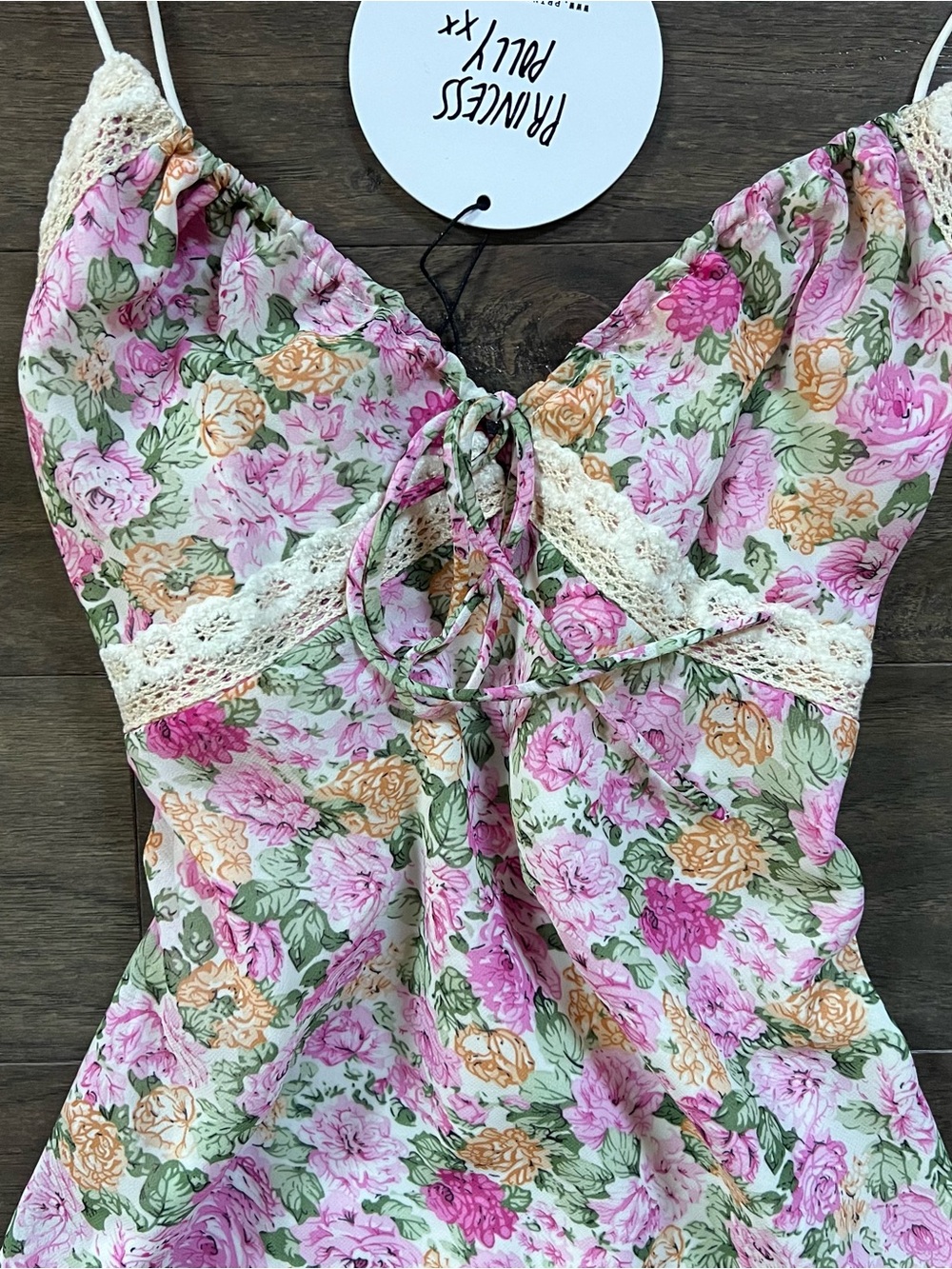 NWT Princess Polly Floral Spring Maxi Dress